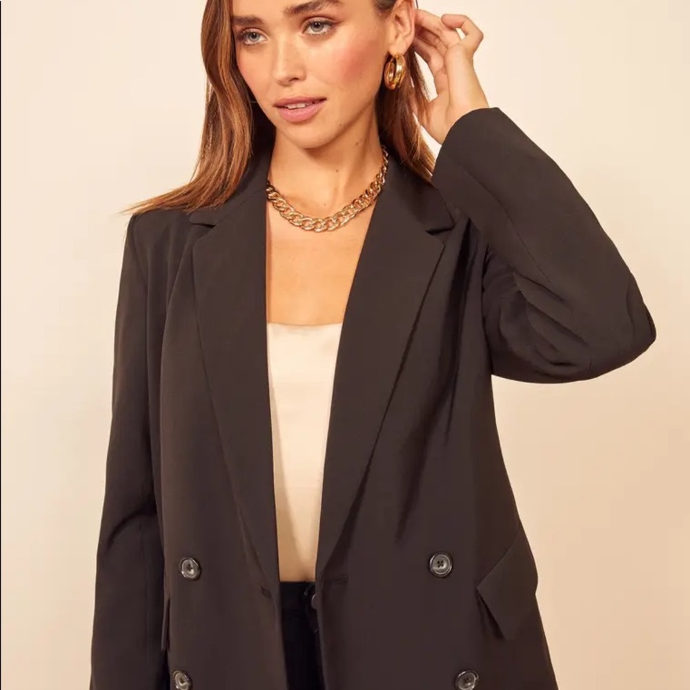 NWOT Reformation Double Breasted Blazer - Picture 2 of 7